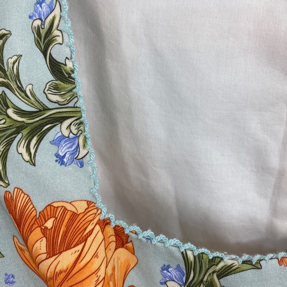 Agua Bendita Avenia Peonia Floral Cotton Mini Dress NWT Size XS - Picture 9 of 13